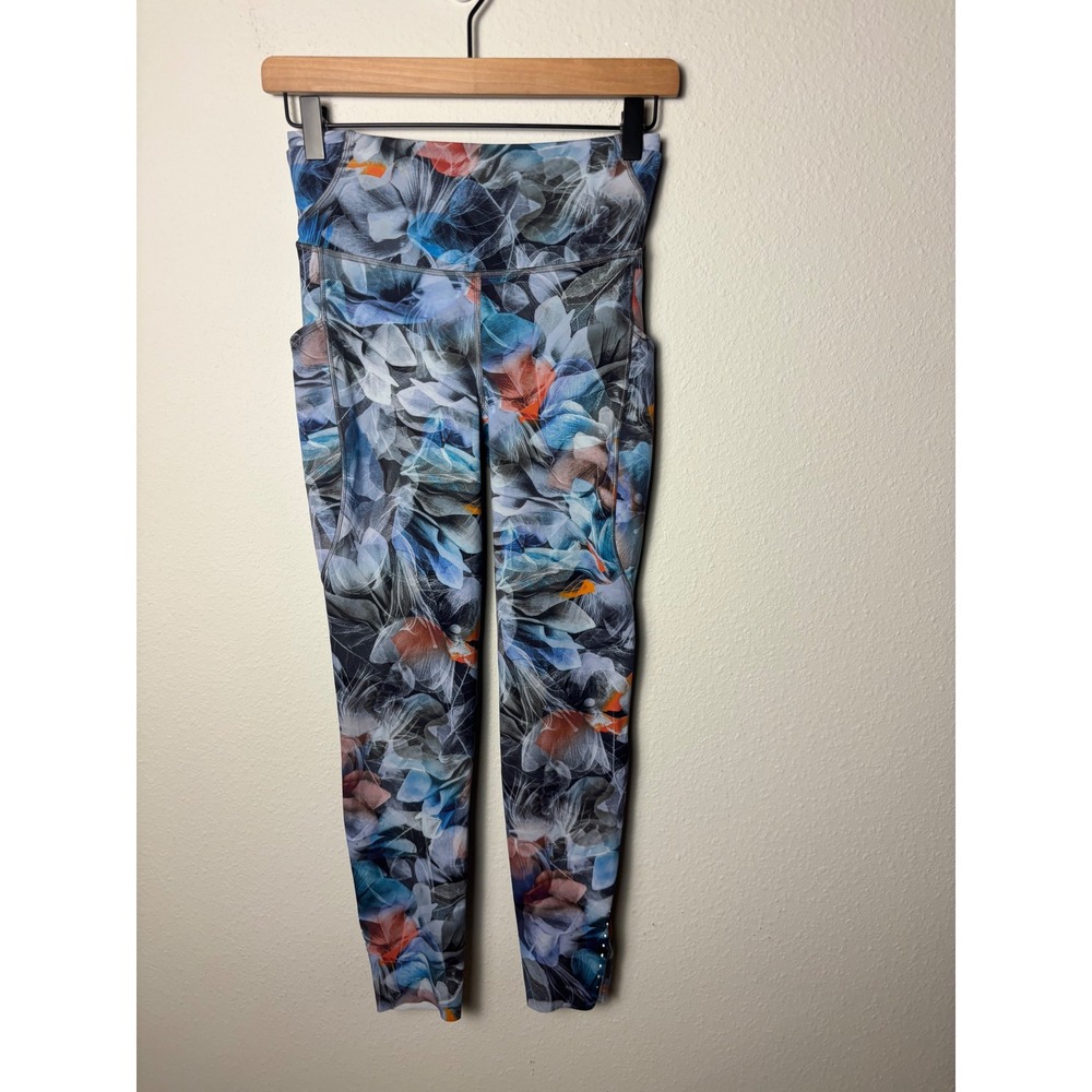 Lululemon Fast and Free High-Rise Tight 25" Pockets Luminescent Floral Multi